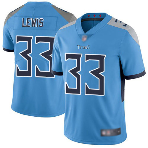 Tennessee Titans Limited Light Blue Men Dion Lewis Alternate Jersey NFL Football #33 Vapor Untouchable->tennessee titans->NFL Jersey